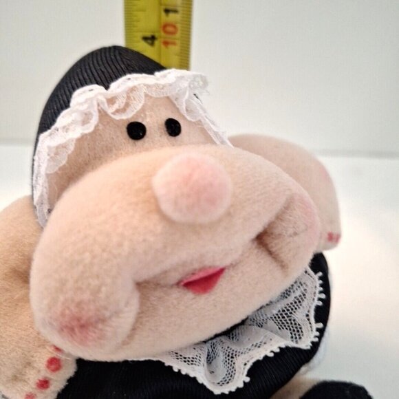 Monique Pucker People French Maid Plush Doll 4" 1984 Vintage Applause - Picture 9 of 9